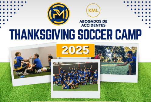 2025 Thanksgiving Soccer Camp Sponsored by Kevin McManus Law