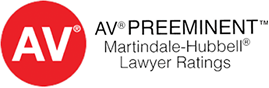 AV Preeminent Martindale-Hubbell Lawyer Ratings